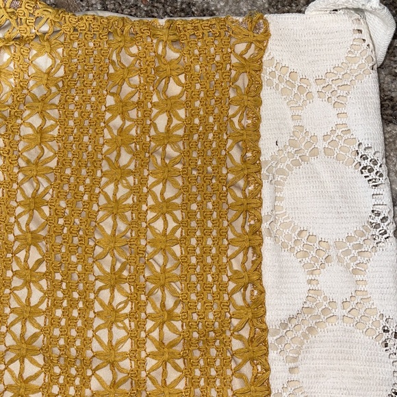 ASYMMETRIC KNIT MIX MINI SKIRT WITH SIDE CUT OUT DETAIL new with tags - Picture 9 of 9